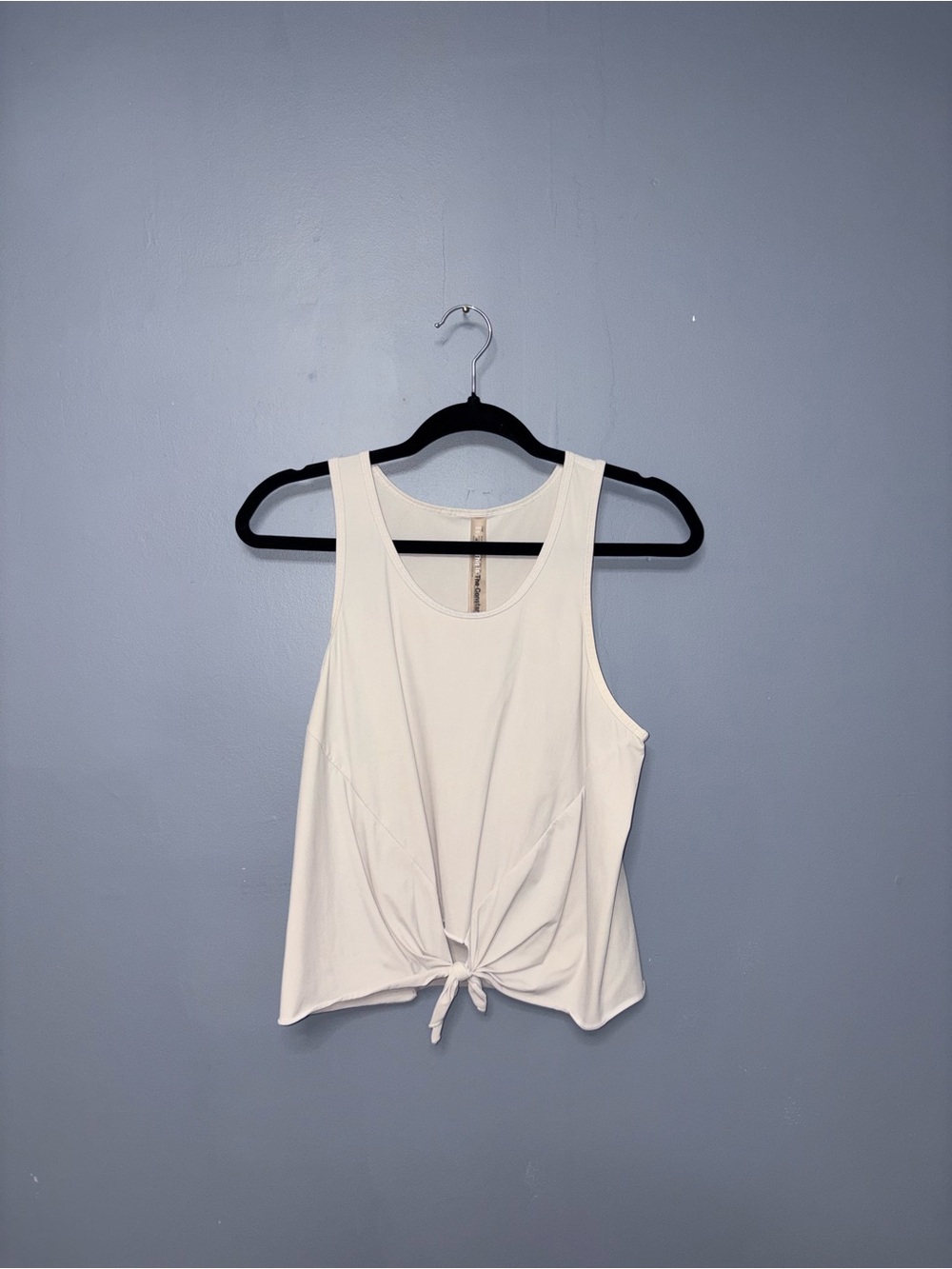 The Constant | White Knot TankTop | Size Medium